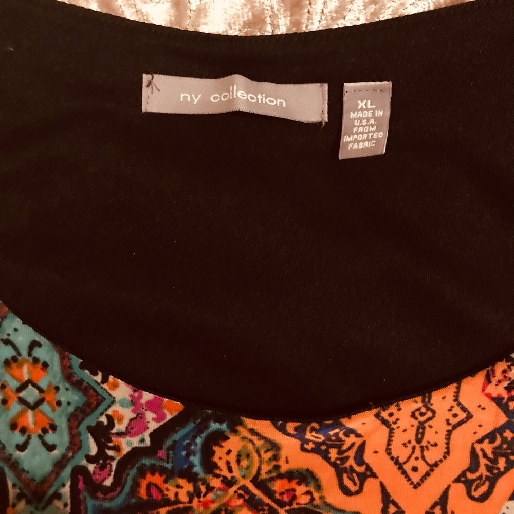 Paisley Colorful Print Top - Picture 2 of 4